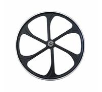 CDHPOWER Rueda trasera de bicicleta de 26 pulgadas de 135 mm para rueda libre giratoria, llanta trasera de aleación de aluminio negra