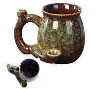 CDistinctive Morning Coffee Mug: Featuring A Special Kiln-fired Reactive Glaze, This Coffee Mug Showcases A One-of-a-kind Color Movement Effect Achieved Through A High-temperature Firing Process. Its