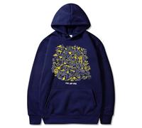 Cditoia Hoodie Album Merch Printed Music Mac Demarco Casual Fashion Singer Fan Unisex Long Sleeve Top-Blue||3X_l