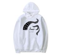 Cditoia Sudadera con Capucha Rapero Merch Gigi Gira Perez Impresión Casual Cantante Pullover Fan Manga Larga Top Unisex-White||m