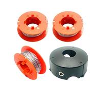 CDIYTOOL F016800175 Bobina desbrozadora Φ1,6 mm, 8 m, para Bosch Art 23 26 30 COMBITRIM EASYTRIM Carrete línea Repuesto Alambre, Carrete Recortadora césped con Cubierta F016L71088