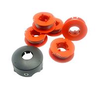 CDIYTOOL Línea de carrete de desbrozadora para Bosch, línea de carrete automática para ART 23 26 30 COMBITRIM EASYTRIM cortacésped, 8 m, F016800175 (5 carretes + 1 cubierta)