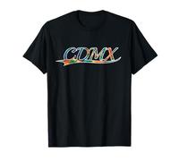 CDMX Mexico City Distrito Tie Dye Vintage Varsity Camiseta