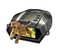 cdpdmai Binoculares Nocturnos, Visión Nocturna, HD Binoculares de Infrarrojos Digital Vision Nocturna Rango de 600m, Prismáticos Digitales 4K para Visión Nocturna 8XZoom para Acampar, observar