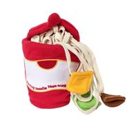 CDQL Juguete Interactivo para Perros Ramen, Rompecabezas Atractivo para Cachorros Inteligentes, Entrenamiento y Diversión para Alimentar, Materiales Duraderos y Seguros (10 * 13cm)