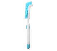 CDQL Limpiador de Peceras, Kit de Herramientas de Limpieza de Acuarios Retráctiles con Mango, Cepillo de Peceras de Dureza Moderada Pet de 180 Grados para Algas