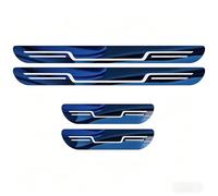 CDQSC 4 Piezas Protectores Umbral Puerta para Ford Shelby III 2016-2019 2020 2021 2022 2023 2024 2025, Acero Inoxidable Listones de Umbral Antideslizantes Accesorios,C