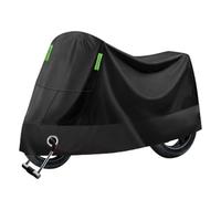 CDQSC Funda para Vespa PX 200 - Impermeable, Antiviento y Antipolvo | Cubierta Portátil para Moto,A/Black