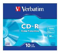 Verbatim CD-R Extra Protection 700 MB 52x 10 pieza(s)