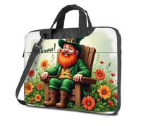 CDSS Funda para laptop Welcome To The Land Of Leprechauns, mochila para computadora portátil para hombre, funda para laptop de 14 pulgadas, Color, 29x38cm