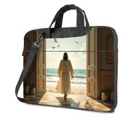 CDSS Mochila para laptop Journey To The Sea: A Symbolic Walk - Mochila para portátil de 17 pulgadas, Color, 29x40cm