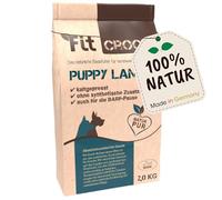 cdVet Fit-Crock Puppy - Alimento seco sin Cereales para Cachorros, Cordero, Verduras, composición Natural, alimentación Adecuada para Perros, 2 kg