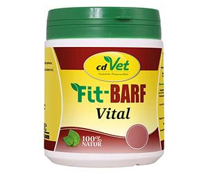 cdVet Naturprodukte Fit-Barf Vital 400 g - Dog - Wheat seedlings - bioenergetic Power - Immune System - strengthening The Body - folic Acid - lactating Dogs - Raw Feeding - Barf-