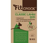 cdVet Naturprodukte Fit-Crock Classic Lamb Mini 10 kg - Perro - Alimento - Nutrición Adecuada - Partbarf - Sin Gluten - Promueve Pelaje + Piel - Ingredientes equilibrados - prensado en frío -