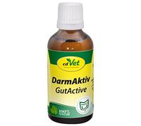 cdVet Naturprodukte GutActive para roedores y Aves 50 ml - Apoyo + Control de la Ingesta de piensos - Flora intestinal - Problemas digestivos - condición intestinal - valiosas bacterias del ácido