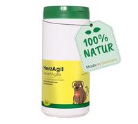 cdVet Naturprodukte HerzAgil 600 g - Perro, Gato, Mascotas - Alimentación complementaria - Apoyo de la función cardíaca - Promoción General de la vitalidad - Apoyo del Sistema Cardiovascular -