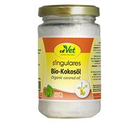 cdVet Naturprodukte Singulares Bio-Coconut Oil200 ml - Perro, gato, roedores, aves, reptiles - olor cubierto - protección contra la infestación de plagas - calidad orgánica - prensado en frío - ácidos grasos MCT -