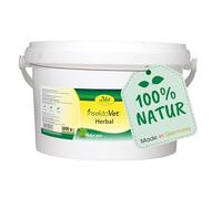 cdVet Naturprodukte TickExherbal 1,8 kg - Perro - disuasorio de garrapatas y Otras plagas - Apoya nutricionalmente el metabolismo de la Piel - Desarrollo Positivo del Entorno de la Piel -