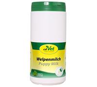 cdVet Naturprodukte Welpenmilch 750 g - Pienso complementario de Repuesto de Leche sustituta - Cuota de calostro digestión Estable - Componentes de Defensa -