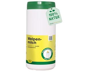 cdVet Naturprodukte Welpenmilch 750 g - Pienso complementario de Repuesto de Leche sustituta - Cuota de calostro digestión Estable - Componentes de Defensa -