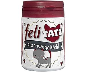 cdVet Productos naturales feliTATZ HarnwegeWohl 12,5 g - Gato - Apoyo del sistema de formación urinaria - suministro óptimo - vitaminas + oligoelementos - funciones de órganos + procesos metabólicos -