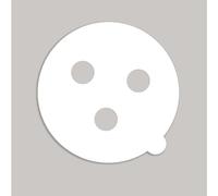 CDXHOME Cubiertas antipolvo para velas de 3 mechas | 100 tapas blancas preimpresas para velas o velas de fragancia artesanales | Accesorios de protección para velas (3.5 pulgadas/8.89 cm