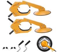 CDZHLTG Cepo para Coche 2 PCS Bloqueo de Rueda para Coche Antirrobo, Inmovilizador De Garra De Rueda, Garra De Neumático Bloqueo Universal De Ruedas para Automóvil, Caravanas