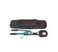 CDZHLTG Ciseaux Hydrauliques pour Câble 50mm, Coupe-Câble Hydraulique 70kN pour Câbles Cuivre, Aluminium et Télécom avec Verrouillage Rapide