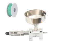 CDZHLTG Kit de piezas extrusora de un solo tornillo 16mm, extrusora de filamento, rosca M18x2.5 boquilla 2.5mm, extrusora de microplástico para fabricar filamento 3D y reciclaje de plásticos PE PP ABS
