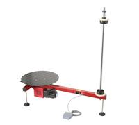 CDZHLTG Máquina de Envoltura de Película Estirable Eléctrica, 30 RPM 100KG Carga Máxima, Envolvedora de Palets con Pedal para Protección contra Polvo y Humedad, Transporte y Almacén