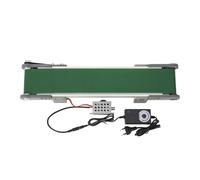 CDZHLTG Mini Máquina Expendedora Transportadora 500x100mm, Pista de Banda Transportadora Automática del Carril del Cargo con Velocidad Ajustable de 1.8-7.6CM/S