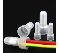 CE-1X CE-2X CE-5X Conectores de terminal de crimpado de extremo cerrado, 1000 piezas para proyectos eléctricos domésticos y tareas de cableado a pequeña escala (CE-2(CE-5 (1000 piezas))