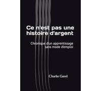 Ce n'est pas une histoire d'argent: Chronique d’un apprentissage sans mode d’emploi