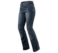 CE protectores de rodilla pantalones Jeans de señora A Pro de la Moto Azul
