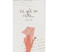 Ce qu'il en reste...