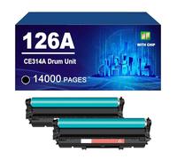CE314A 116A Unidad De Tambor Compatible para HP Color LaserJet CP1025 CP1025nw MFP M175a M175nw M275NW; para HP Color LaserJet Pro MFP M176N M177FW,CE314A-2 Pack