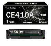 CE410A CE411A CE412A CE413A 305A Cartucho de Tóner Compatible para HP - ~2.600 Páginas - para LaserJet Enterprise 300 M451dw M475dn M375nw,BK