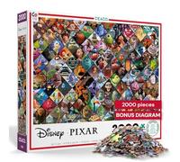 Ceaco - Clips Disney/Pixar - Puzzle de 2000 piezas, 12,7 cm