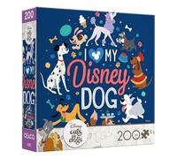 Ceaco - Disney Cats and Dogs - I Love My Disney Dog - Rompecabezas de 200 piezas para familias - Desafiante y perfecto para noches de juegos - Rompecabezas terminado tamaño 15 x 15 pulgadas