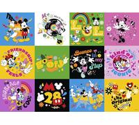Ceaco - Disney - Mickey y sus amigos - Mickeys Positive Pop Collage - Rompecabezas de 1000 piezas