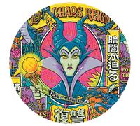 Ceaco - Disney - Villanos - Mal fica - Rompecabezas redondo de 500 piezas