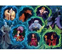Ceaco - Disney - Villanos - Rompecabezas de 1000 piezas para adultos - Rompecabezas desafiante perfecto para noches de juegos - El tamaño final es de 26.5 x 19 pulgadas