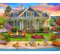 Ceaco - EZ2Hold - David Maclean - Memories at The Lake - 1000 Piece Jigsaw Puzzle for Adults - Challenging Puzzle Perfect for Game Nights - Finished Size is 30 x 24
