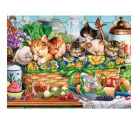 Ceaco - Kittens in a Basket - 300 Piece Jigsaw Puzzle