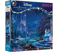 Ceaco - Thomas Kinkade - Disney - Cenicienta - Bailando a la luz de las estrellas - Rompecabezas de 1000 piezas