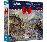 Ceaco Thomas Kinkade - Disney - Holiday - Candy Cane Express - Rompecabezas de 1000 piezas