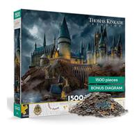 Ceaco - Thomas Kinkade - Harry Potter - Castillo de Hogwart - Rompecabezas de 1500 Piezas