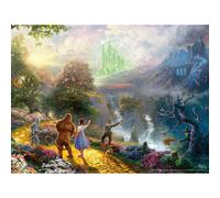 Ceaco - Thomas Kinkade - The Wizard of Oz - Dorothy Discovers Emerald City - 750 Piece Glitter Jigsaw Puzzle