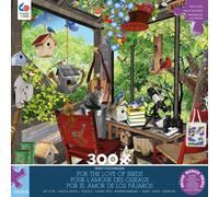 Ceaco - Tracy Flickinger - for The Love of Birds - 300 Piece Jigsaw Puzzle