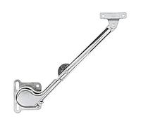 CEAM - BISAGRA COMPAS RESORTE REGULABLE IZQUIERDA NIQUEL 600 ALUMINIO PARA PUERTA DE ALUMINIO ASCENDENTE